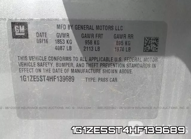 1G1ZE5ST4HF139689 фото 10