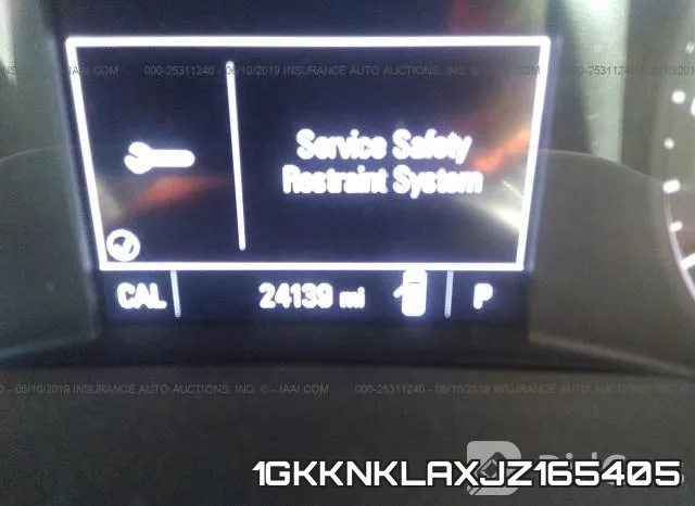 1GKKNKLAXJZ165405 фото 8
