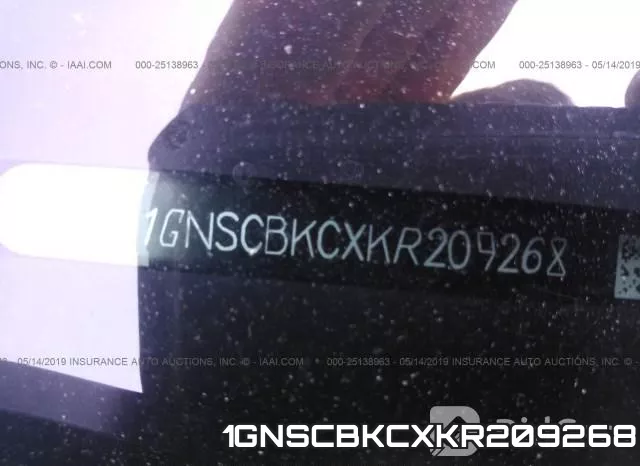 1GNSCBKCXKR209268 фото 10