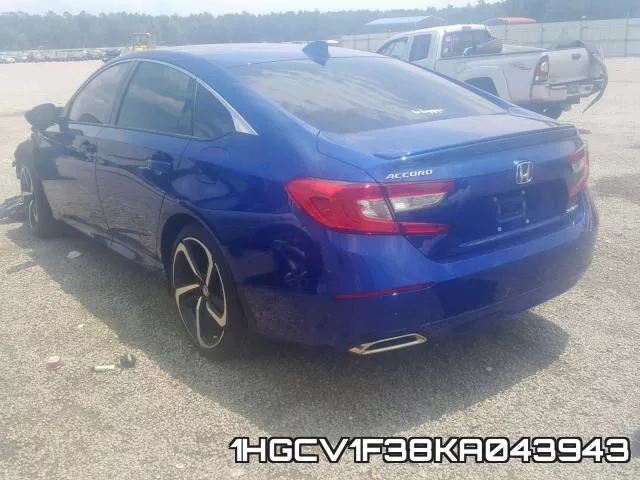 1HGCV1F38KA043943 фото 4