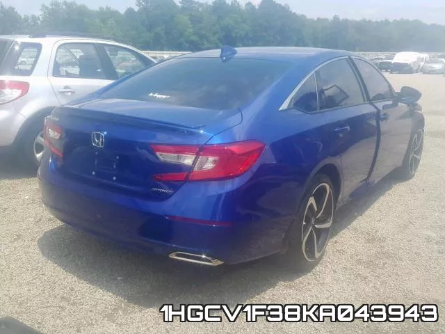 1HGCV1F38KA043943 фото 5
