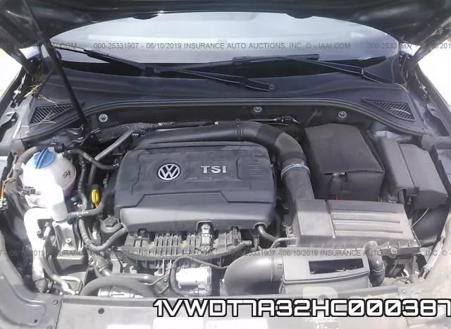 1VWDT7A32HC000387 фото 2