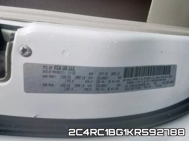 2C4RC1BG1KR592788 фото 2