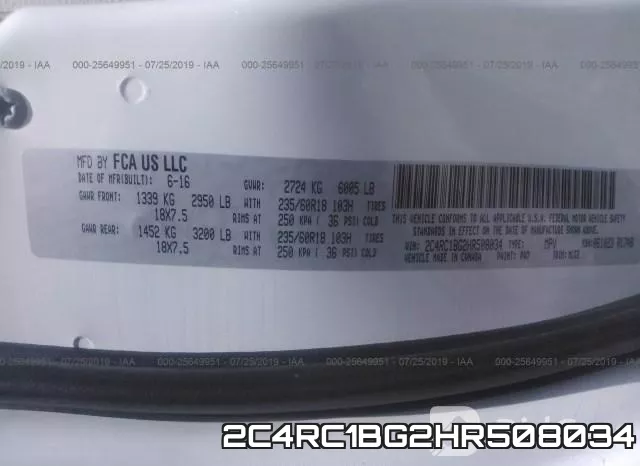 2C4RC1BG2HR508034 фото 10