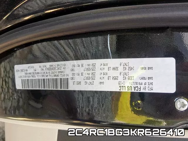 2C4RC1BG3KR626410 фото 2
