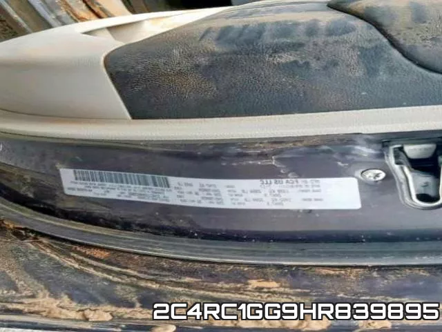 2C4RC1GG9HR839895 фото 2