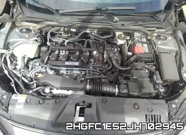 2HGFC1E52JH702945 фото 2