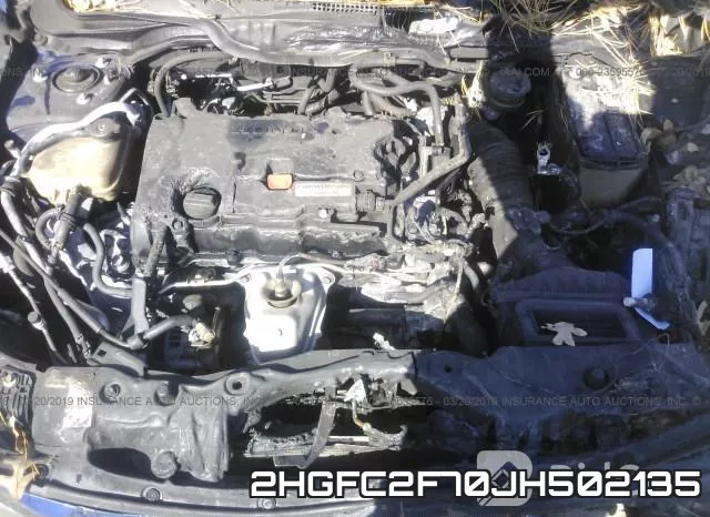 2HGFC2F70JH502135 фото 2
