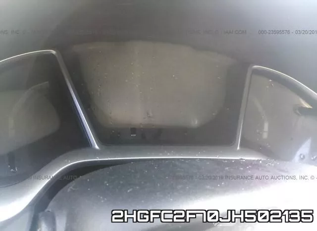 2HGFC2F70JH502135 фото 8