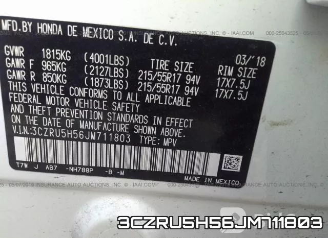 3CZRU5H56JM711803 фото 10