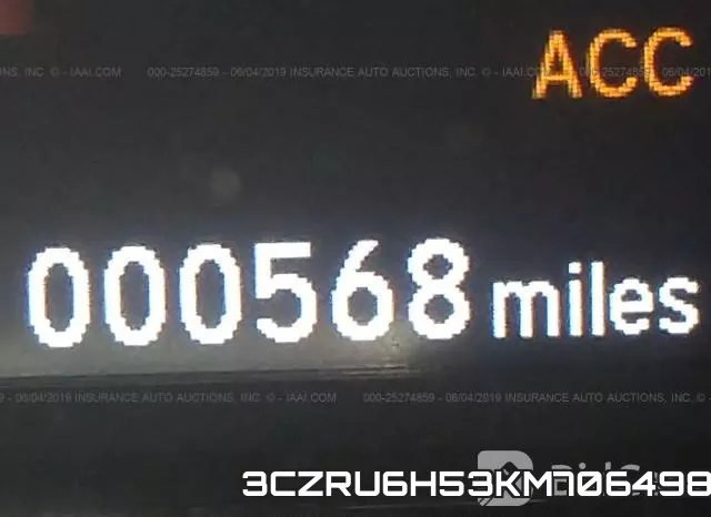 3CZRU6H53KM706498 фото 8