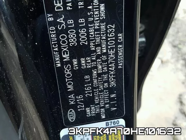 3KPFK4A70HE101632 фото 2