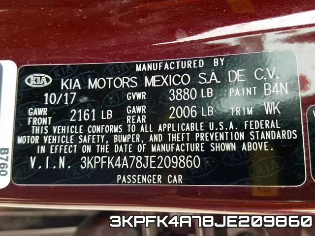 3KPFK4A78JE209860 фото 2