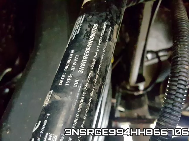 3NSRGE994HH866706 фото 2