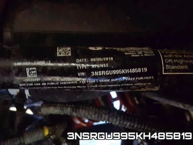3NSRGU995KH485819 фото 2