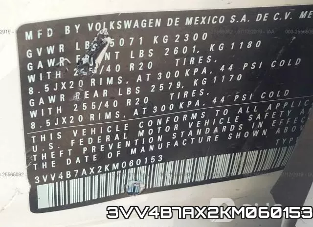 3VV4B7AX2KM060153 фото 10