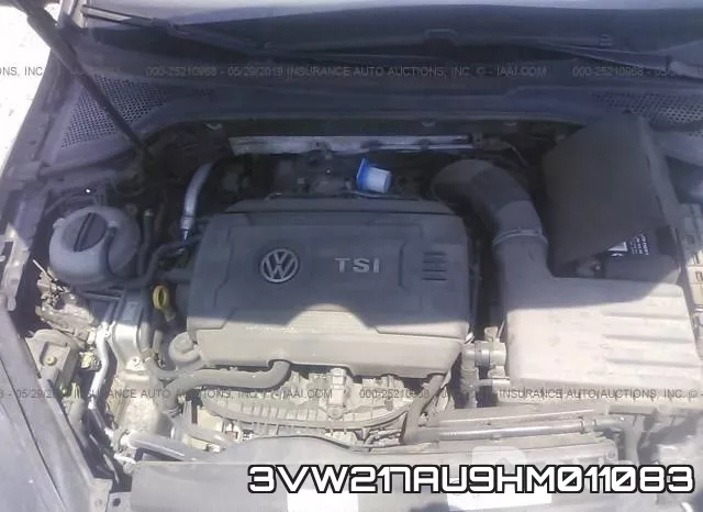3VW217AU9HM011083 фото 2