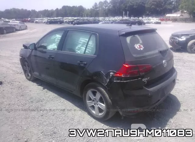 3VW217AU9HM011083 фото 4