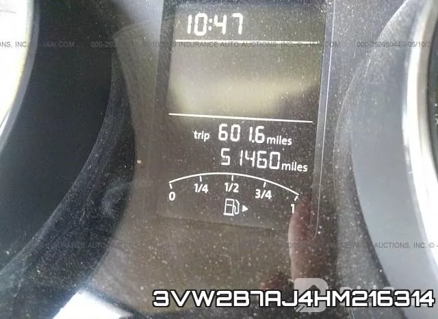 3VW2B7AJ4HM216314 фото 8