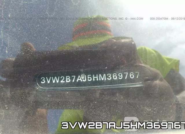 3VW2B7AJ5HM369767 фото 10
