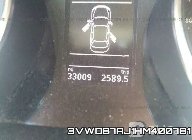 3VWDB7AJ1HM400781 фото 8