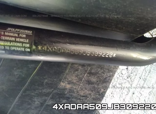 4XADAA509JB309220 фото 2