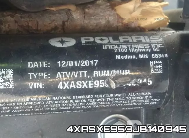 4XASXE953JB140945 фото 2