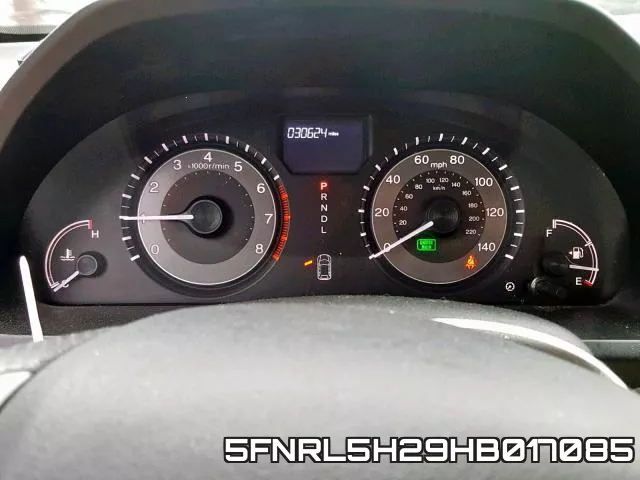 5FNRL5H29HB017085 фото 9