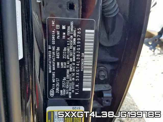 5XXGT4L38JG199785 фото 2