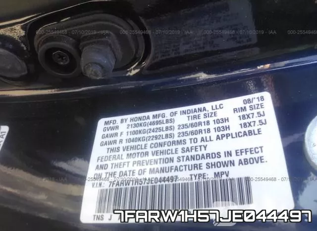 7FARW1H57JE044497 фото 10