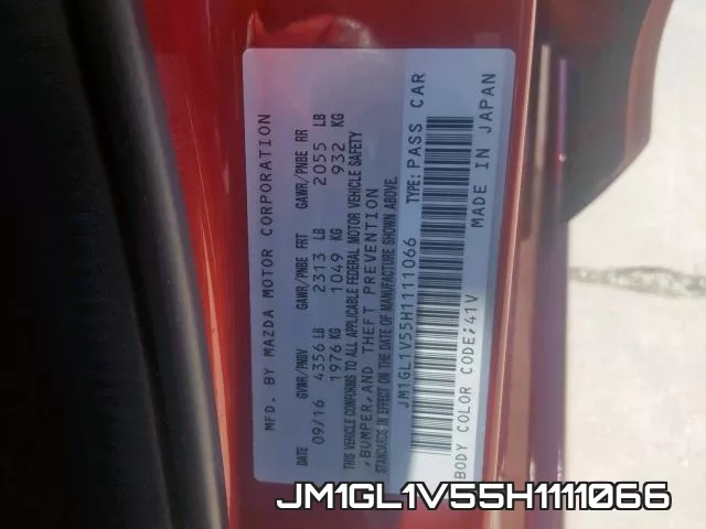 JM1GL1V55H1111066 фото 2