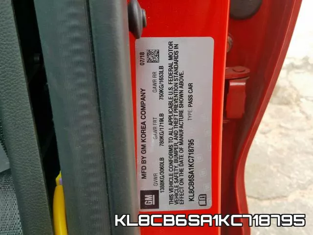KL8CB6SA1KC718795 фото 2