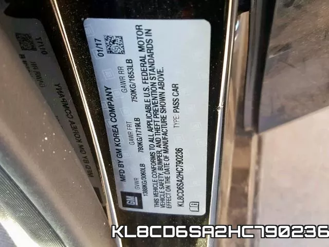 KL8CD6SA2HC790236 фото 2
