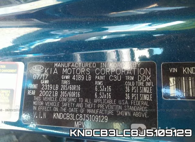 KNDCB3LC8J5109129 фото 10