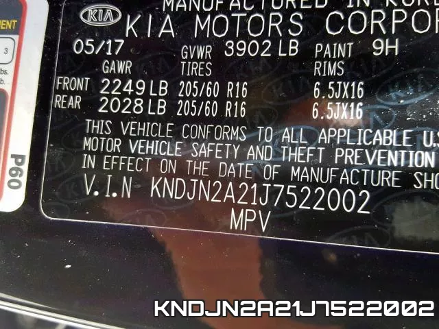 KNDJN2A21J7522002 фото 2