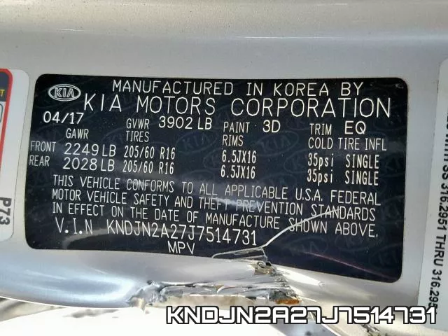 KNDJN2A27J7514731 фото 2