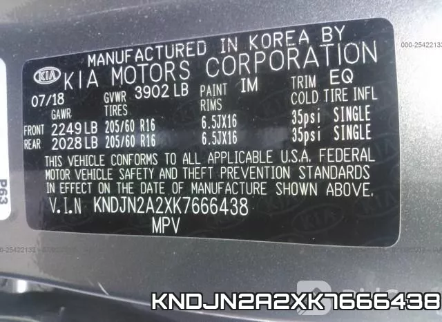 KNDJN2A2XK7666438 фото 10
