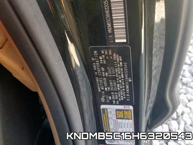 KNDMB5C16H6320543 фото 2