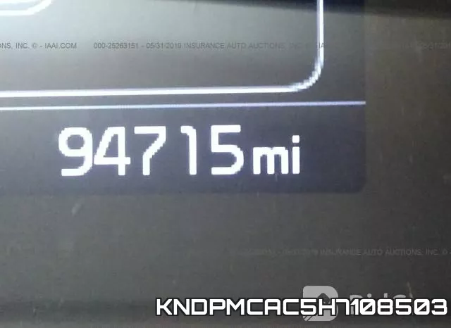 KNDPMCAC5H7108503 фото 8