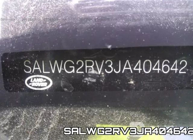 SALWG2RV3JA404642 фото 10
