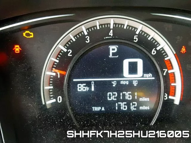 SHHFK7H25HU216005 фото 9