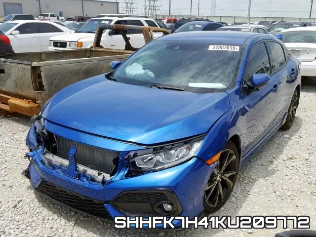 SHHFK7H41KU209772 фото 3