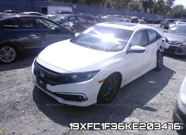 19XFC1F36KE203476 фото 3