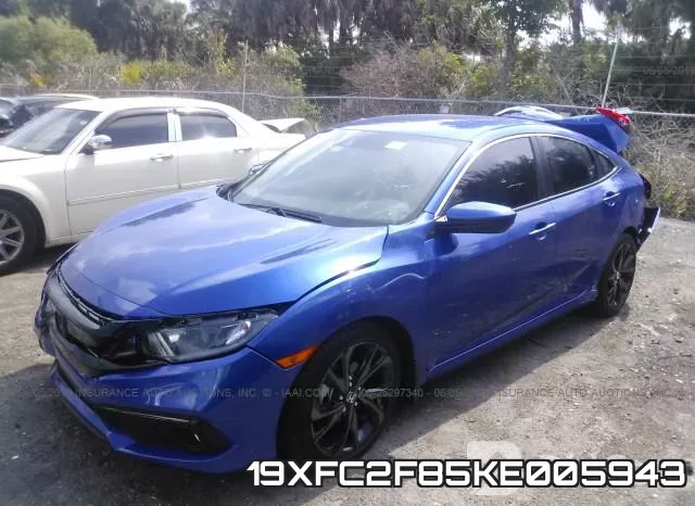 19XFC2F85KE005943 фото 3