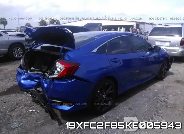 19XFC2F85KE005943 фото 5