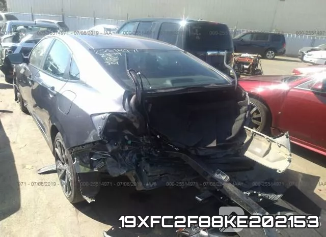 19XFC2F88KE202153 фото 4