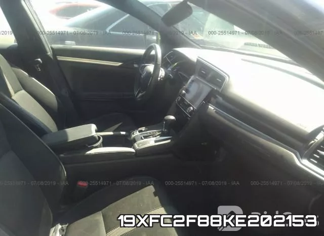 19XFC2F88KE202153 фото 6