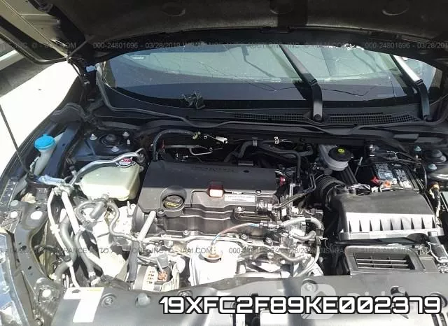 19XFC2F89KE002379 фото 2