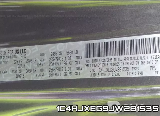 1C4HJXEG9JW281535 фото 10
