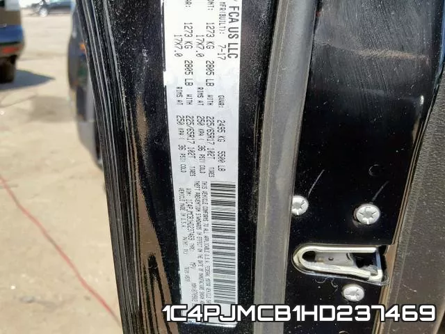 1C4PJMCB1HD237469 фото 2